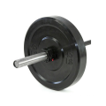 Großhandelspezifische Fitnessstudio Gummi -Hantel -Stoßfänger 5 kg 10 kg 15 kg 20 kg 25 kg